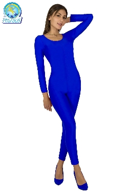 TUTA LYCRA BLU ROYAL DANZA DONNA
